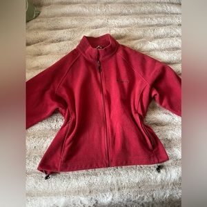 Men’s 3X cozy red teddy jacket